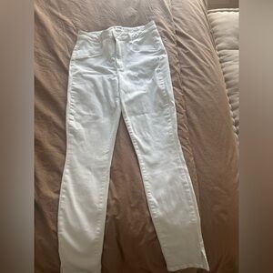 PAIGE Women's Crisp White Skinny Jeans